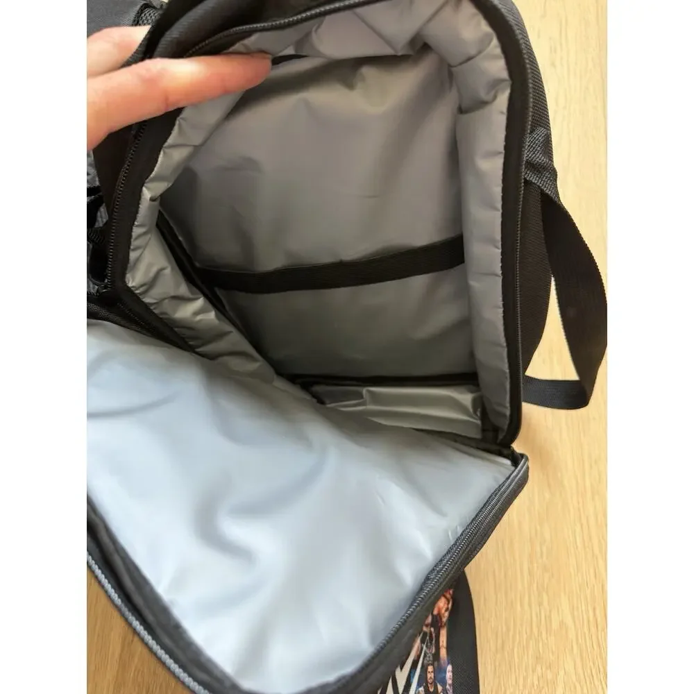 WWE Superstars 3 Piece Backpack Lunch Bag & Pencil Case Set Back To School Fun